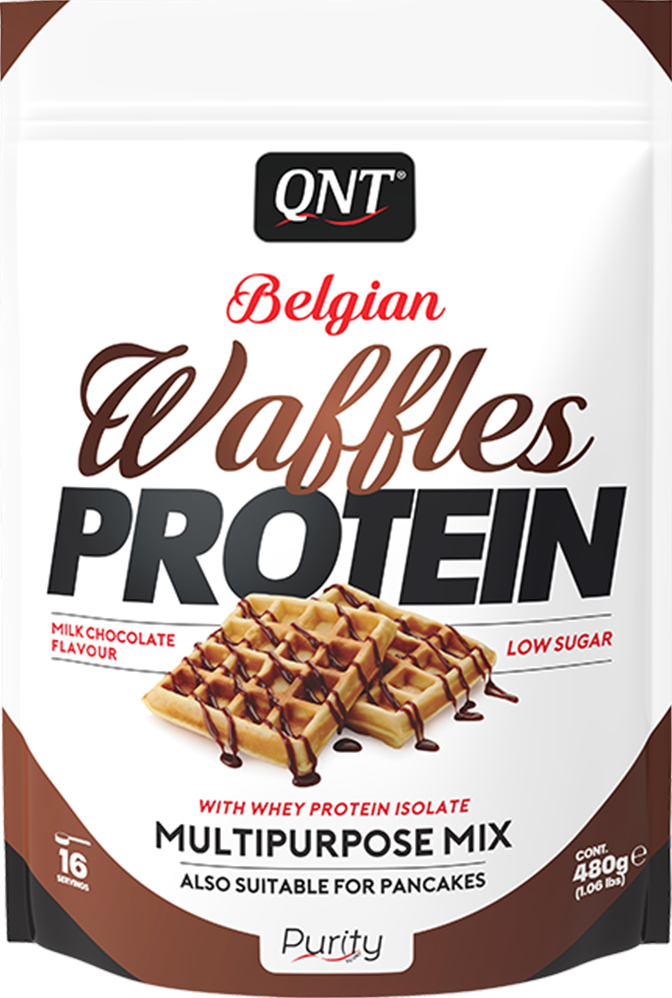 QNT Belgian Protein Waffles - 480 g
