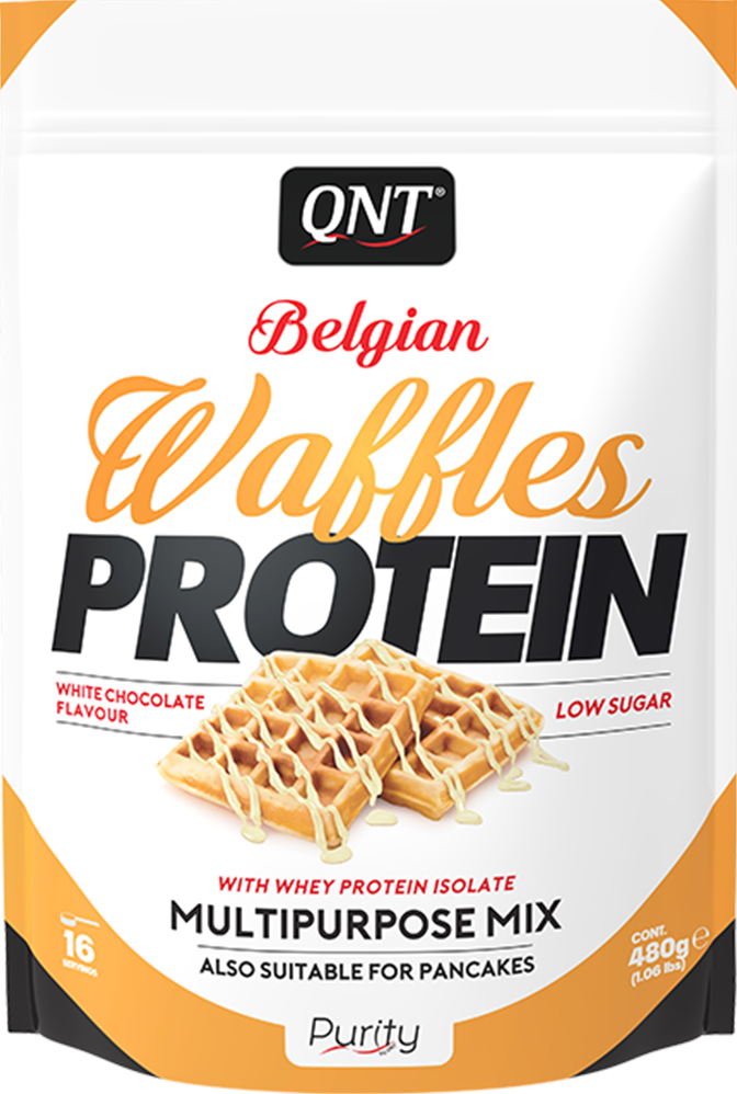 QNT Belgian Protein Waffles - 480 g