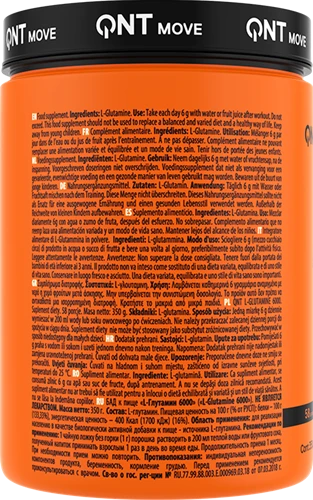 QNT L-Glutamine 6000 mg - 350 g