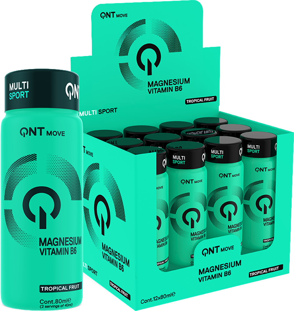 QNT Magnesium Sport - 12 x 80 ml - Tropical