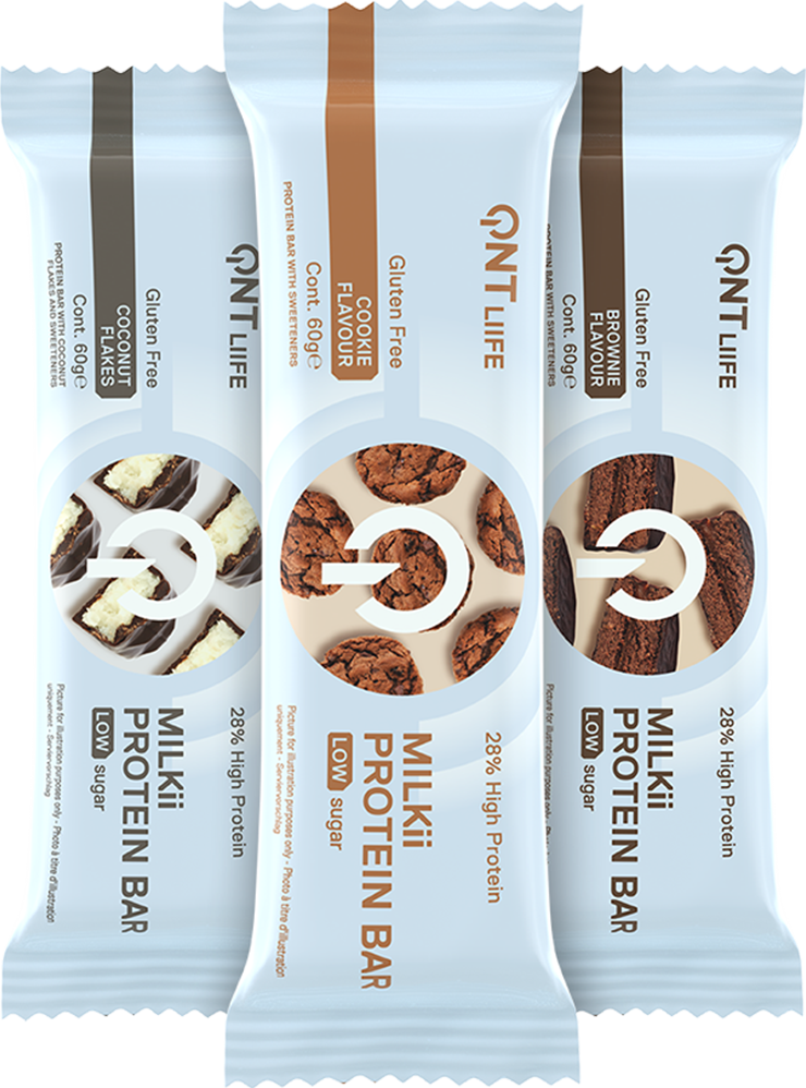QNT Milkii Protein Bar - 12 x 60 g