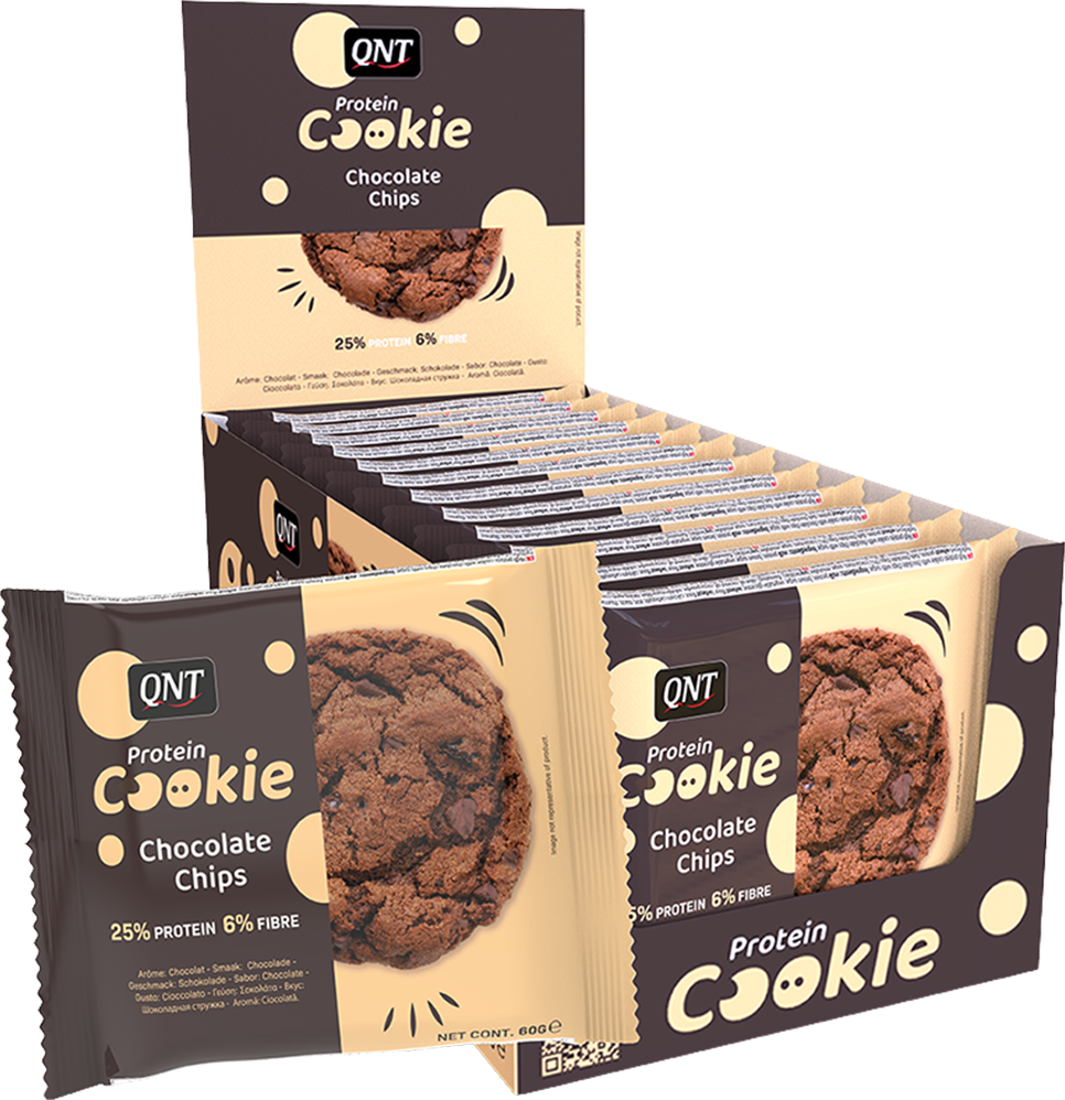 QNT Protein Cookie - 12 x 60 g