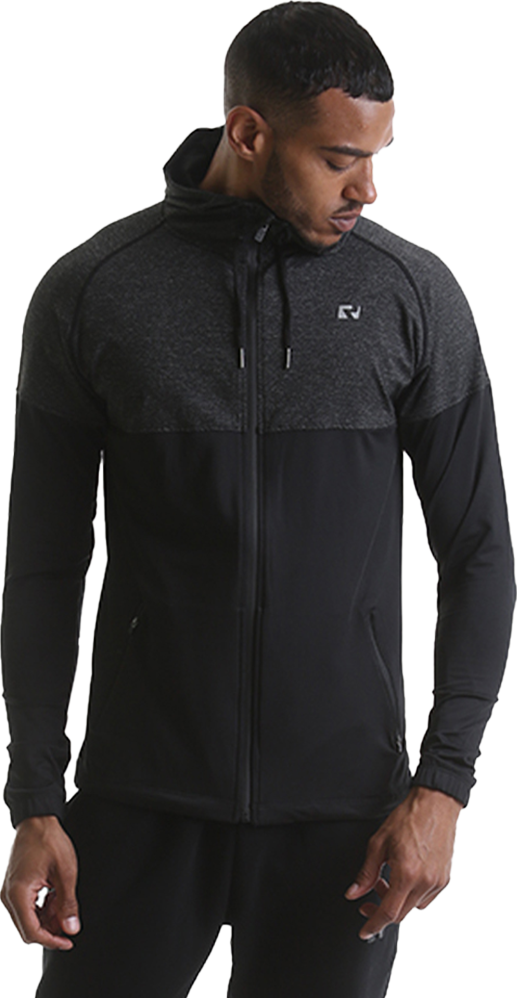 RIPT Mens Hooded Zip Jacket - Black