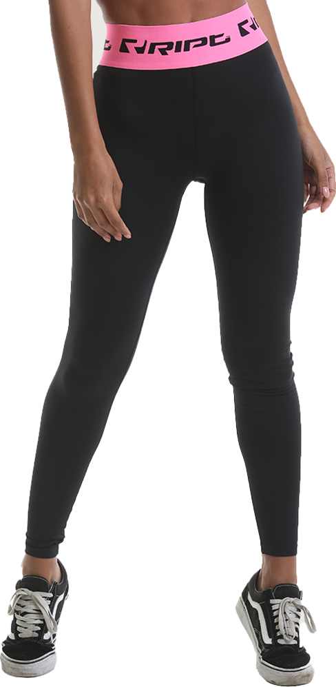 RIPT RCLPNT718 Ladies Waist Legging - Pink