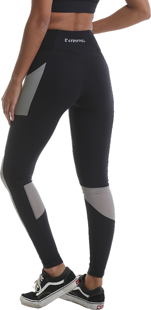 RIPT RCLPNT735 Ladies Contrast Legging - Black