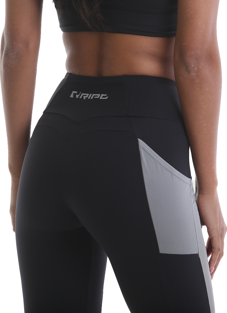 RIPT RCLPNT735 Ladies Contrast Legging - Black