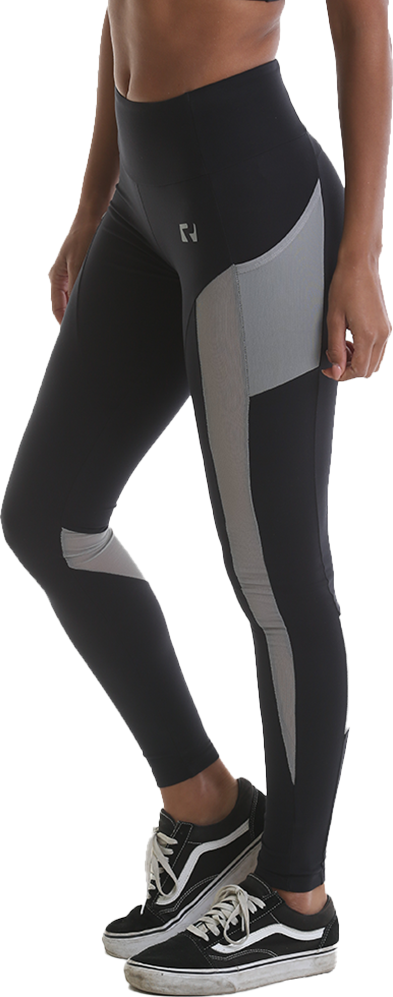 RIPT RCLPNT735 Ladies Contrast Legging - Black