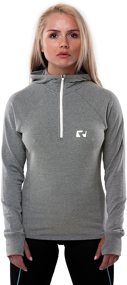 RIPT RCLSWT708 Ladies Techline Hoodie - Grey