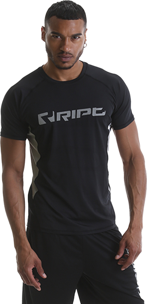 RIPT RCTS730 Mens Contrast Shirt - Black