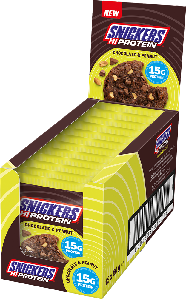 Snickers HiProtein Cookie - 12 x 60 g