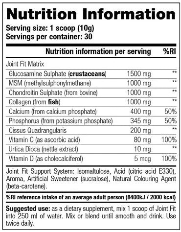 Stacker2 Joint Fit - 300 g - Orange Lemonade