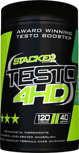 Stacker2 Testo 4HD - 120 caps
