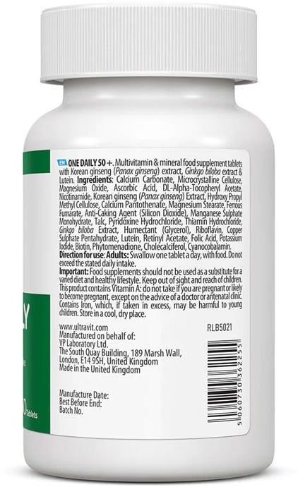 Ultravit OneDaily 50+ - 60 tabs
