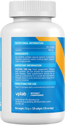 VPLab Lecithin 1200 mg - 60 caps