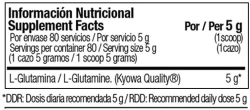 Zoomad One Raw Glutamine - 400 g