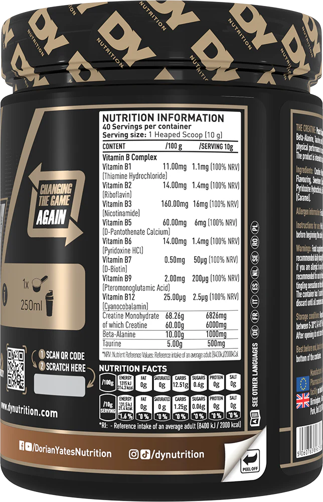 DY Nutrition The Creatine - 400 g