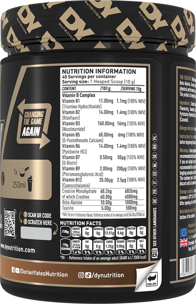 DY Nutrition The Creatine - 400 g