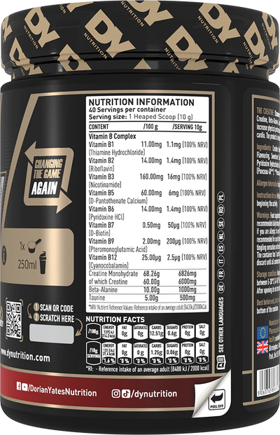 DY Nutrition The Creatine - 400 g