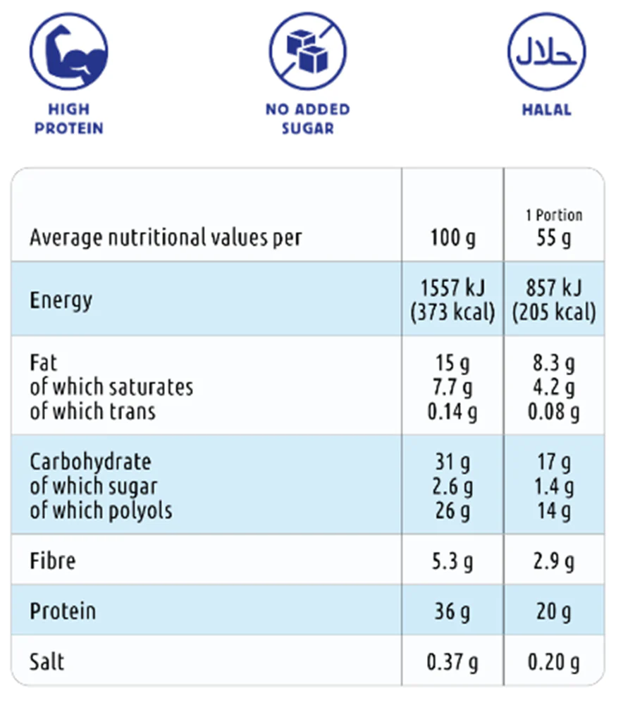 Kaimun Protein Bars - 12 x 55 g