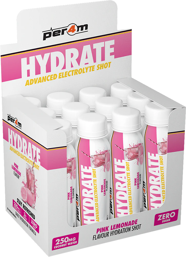 PER4M Hydrate Advanced Electrolyte Shot - 12 x 100 ml