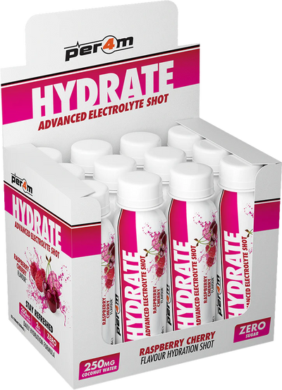 PER4M Hydrate Advanced Electrolyte Shot - 12 x 100 ml