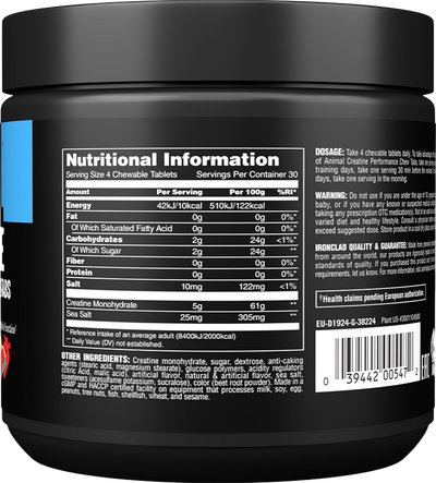 Animal Creatine Chews - 120 tabs