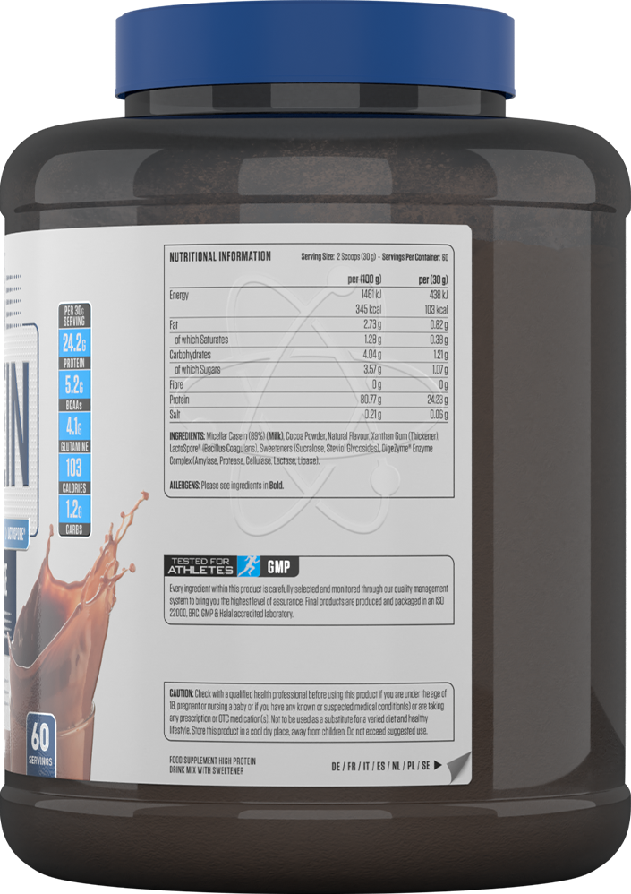 Applied Nutrition 100% Micellar Casein Protein - 1800 g