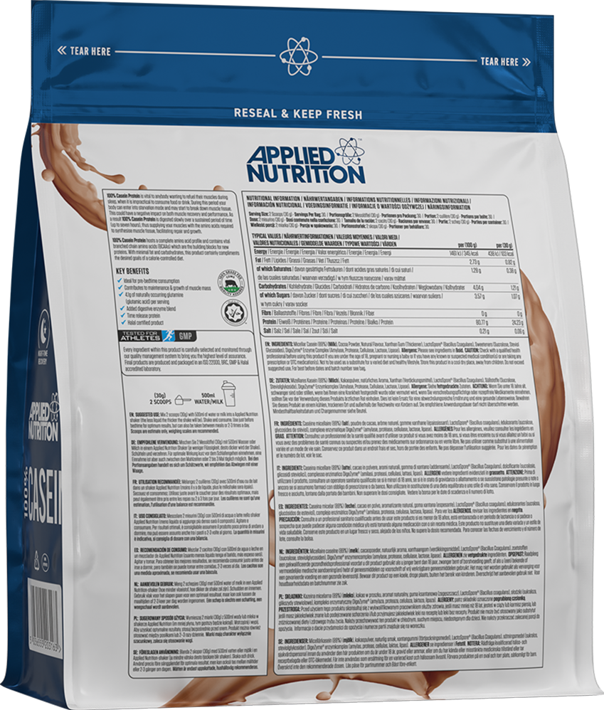 Applied Nutrition 100% Micellar Casein Protein - 900 g