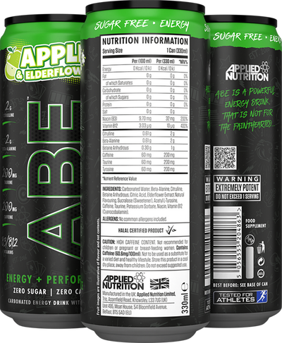 Applied Nutrition ABE Energy & Performance - 12 x 330 ml