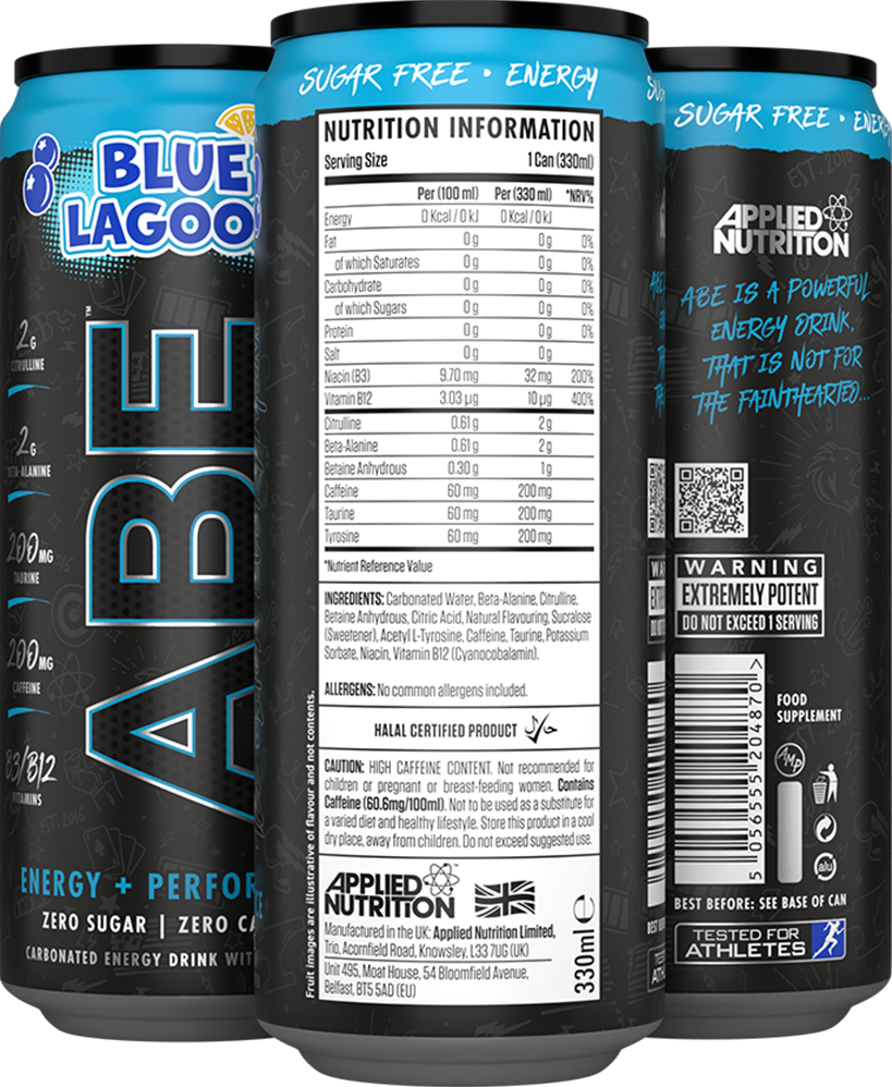 Applied Nutrition ABE Energy & Performance - 12 x 330 ml