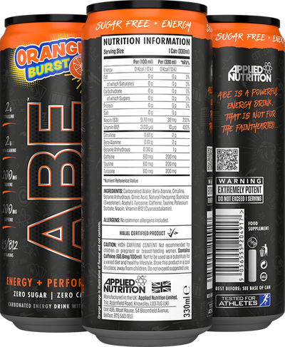 Applied Nutrition ABE Energy & Performance - 12 x 330 ml