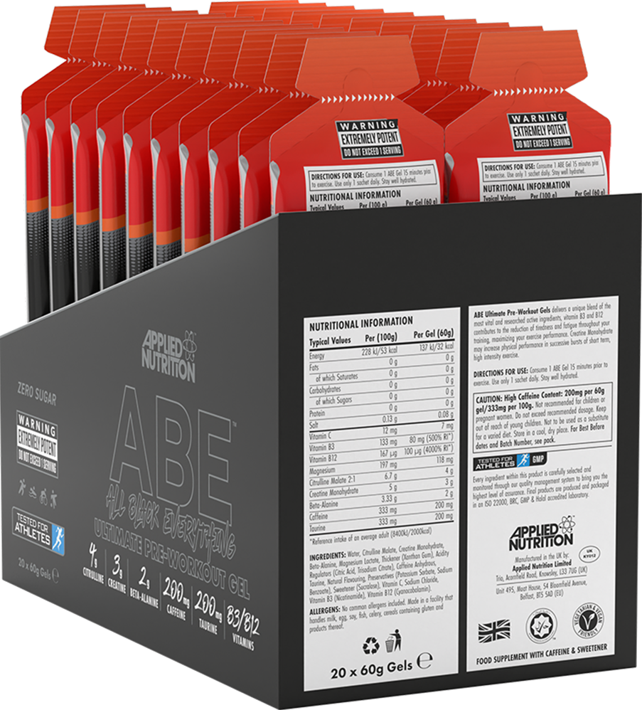 Applied Nutrition ABE Pre-Workout Gel - 20 x 60 ml