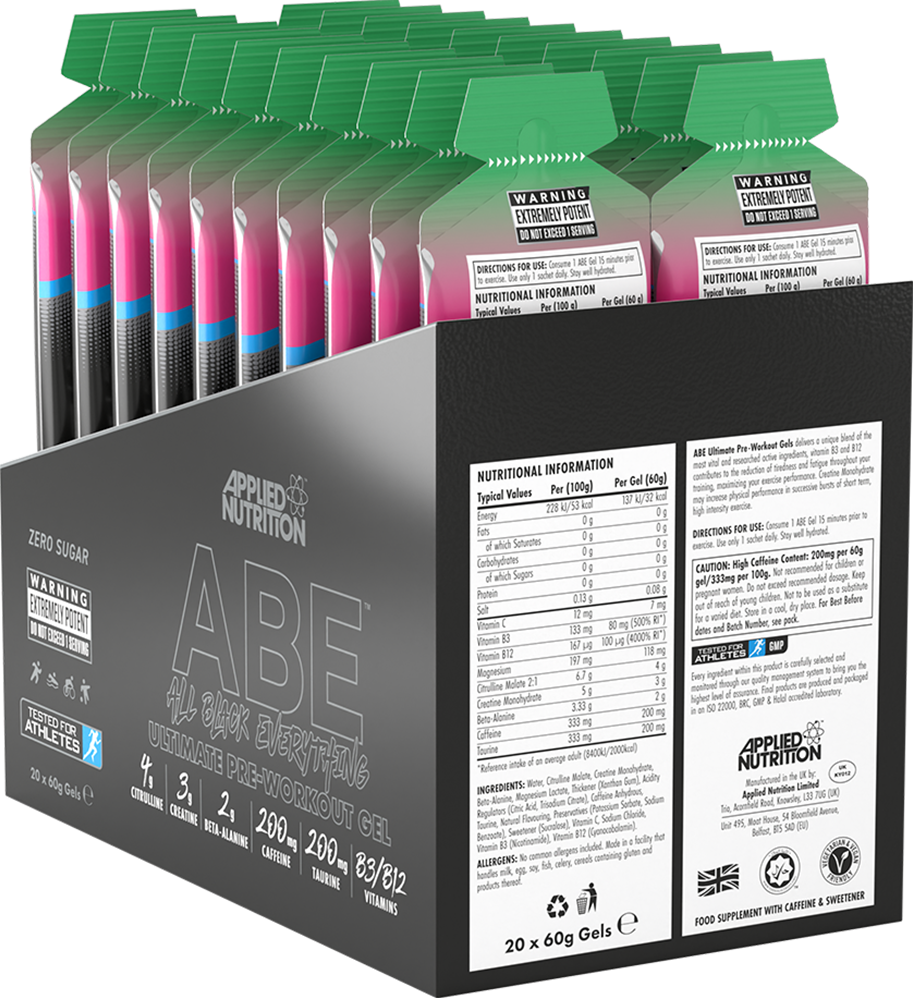 Applied Nutrition ABE Pre-Workout Gel - 20 x 60 ml