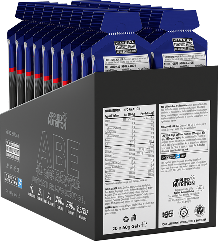 Applied Nutrition ABE Pre-Workout Gel - 20 x 60 ml
