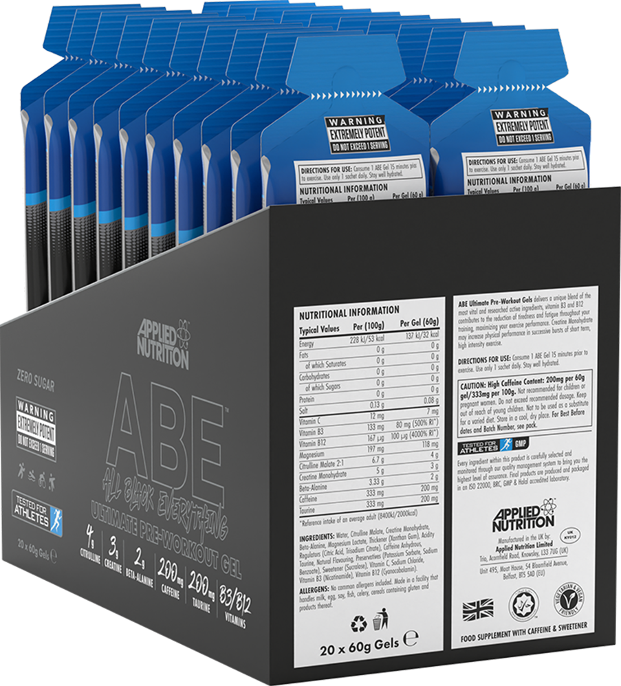 Applied Nutrition ABE Pre-Workout Gel - 20 x 60 ml