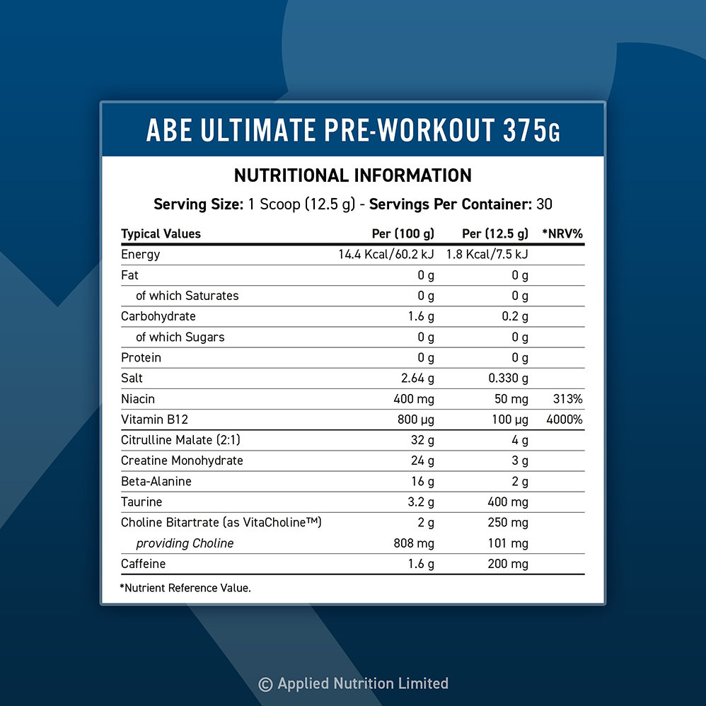 Applied Nutrition ABE Ultimate Pre-Workout - 375 g