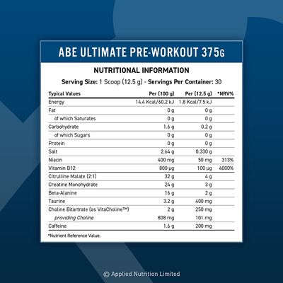Applied Nutrition ABE Ultimate Pre-Workout - 375 g