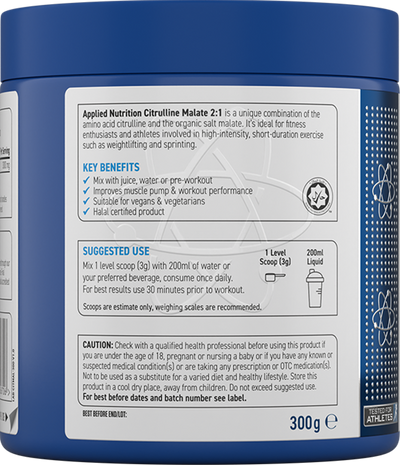 Applied Nutrition Citrulline Malate 2:1 - 300 g
