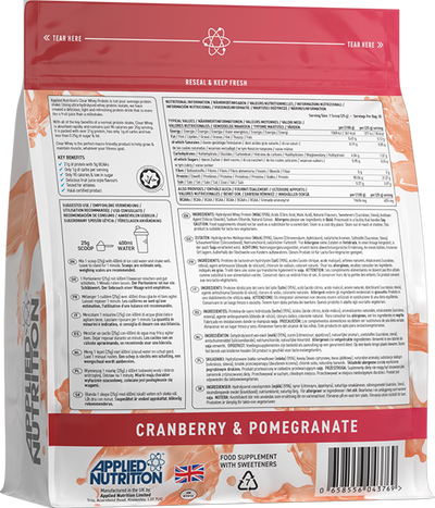 Applied Nutrition Clear Whey Protein - 875 g
