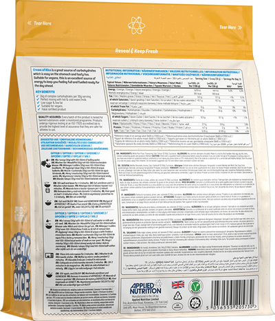 Applied Nutrition Cream of Rice - 1000 g