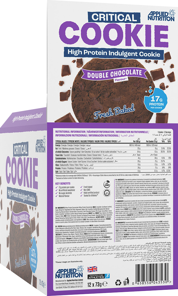 Applied Nutrition Critical Cookie - 12 x 73 g