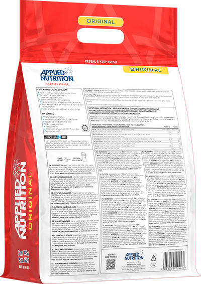 Applied Nutrition Critical Mass Original - 6000 g