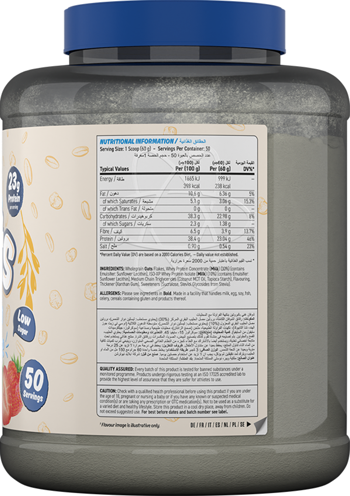 Applied Nutrition Critical Oats Protein Porridge - 3000 g