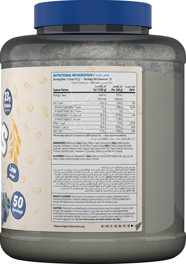 Applied Nutrition Critical Oats Protein Porridge - 3000 g