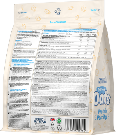 Applied Nutrition Critical Oats Protein Porridge - 600 g