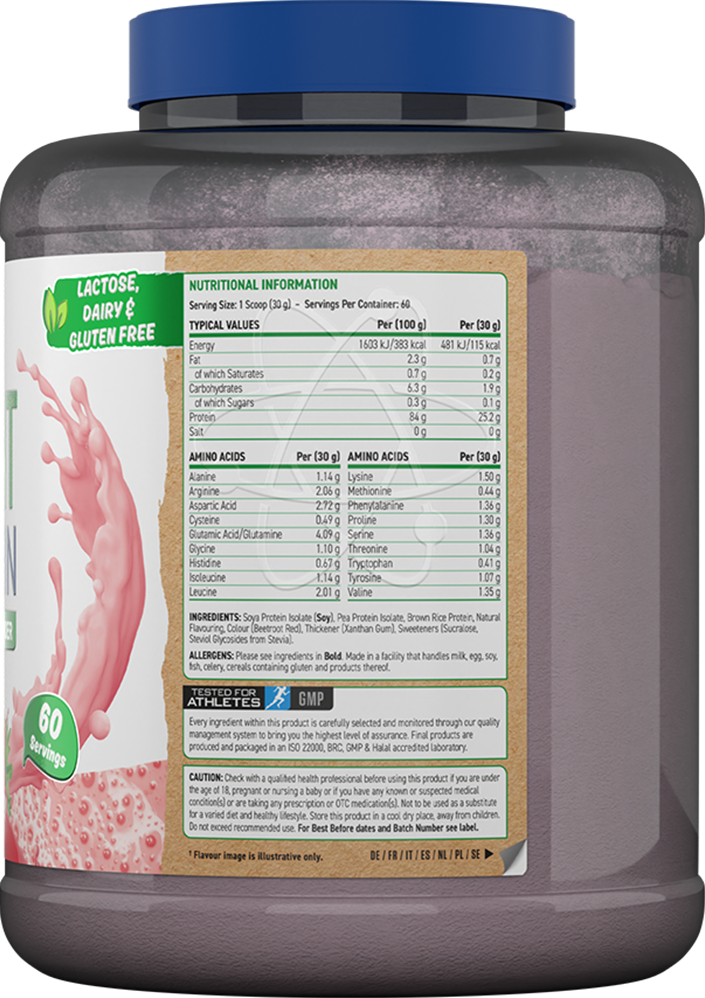 Applied Nutrition Critical Plant Protein - 1800 g