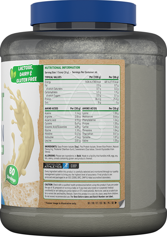 Applied Nutrition Critical Plant Protein - 1800 g