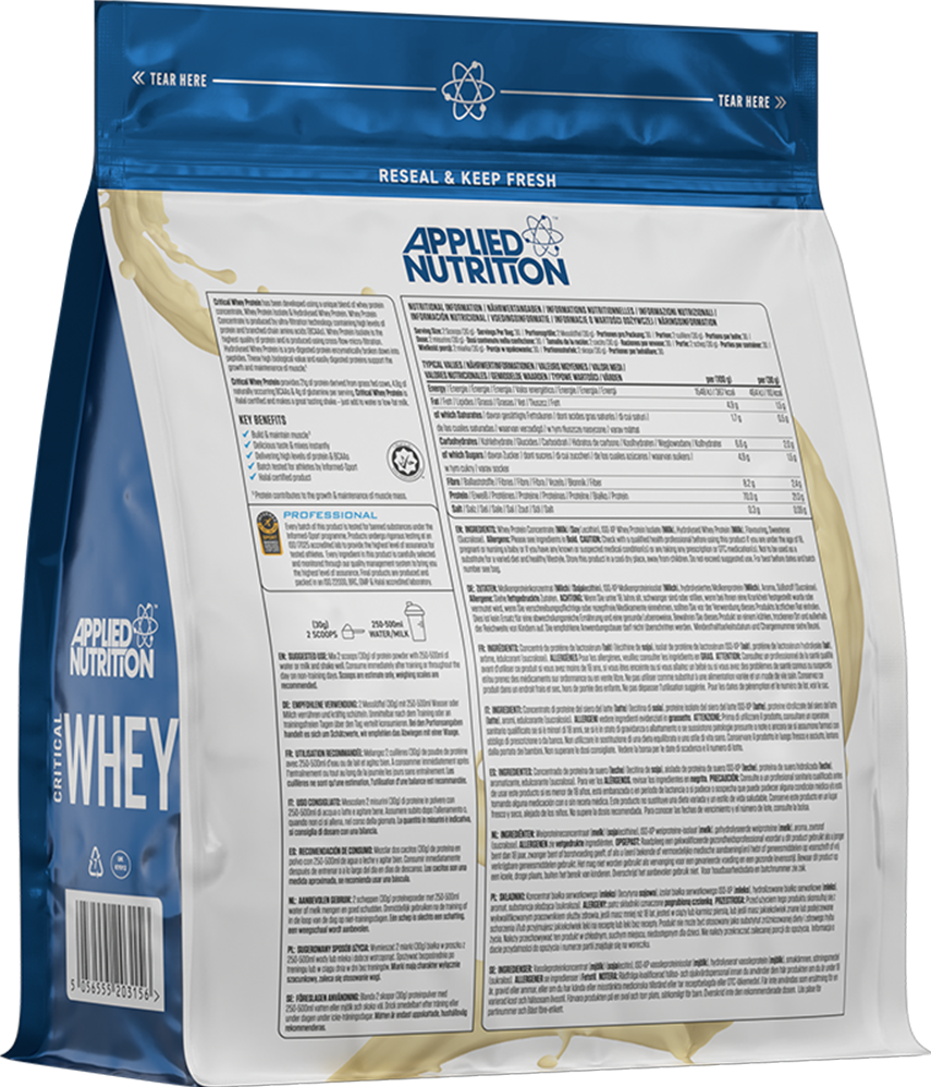 Applied Nutrition Critical Whey Protein - 900 g