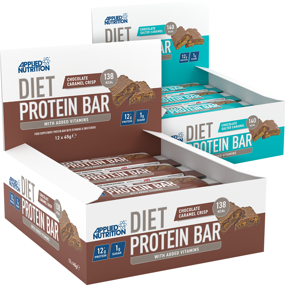 Applied Nutrition Diet Protein Bar - 12 x 45 g