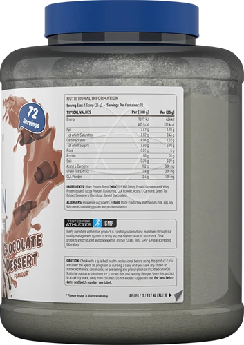 Applied Nutrition Diet Whey Protein - 1800 g